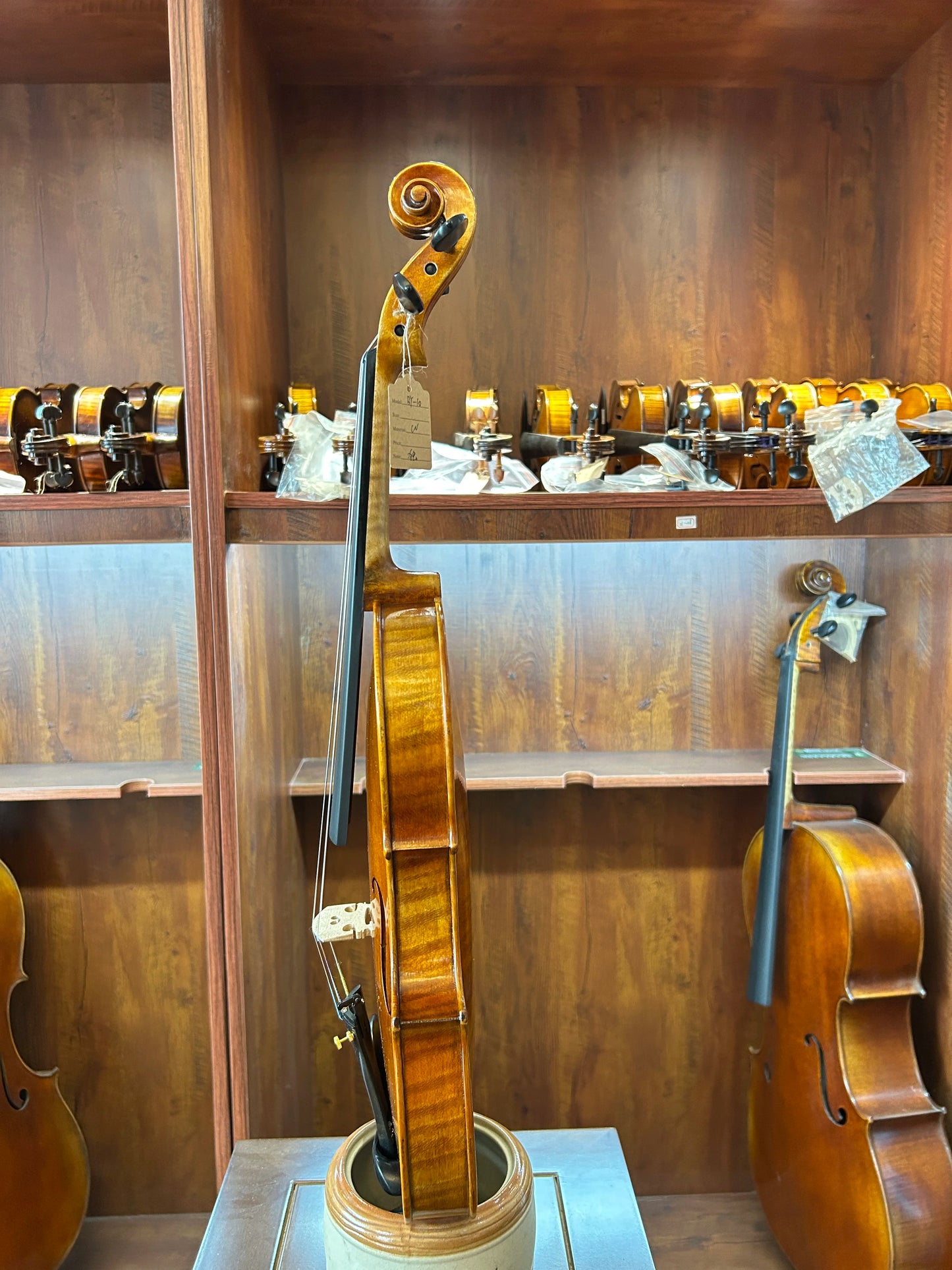 Violin instruments  Stradivari model violin Flame handmade violin 바이올린 악기 Instrumentos violino  Strumenti per violino ไวโอลิน