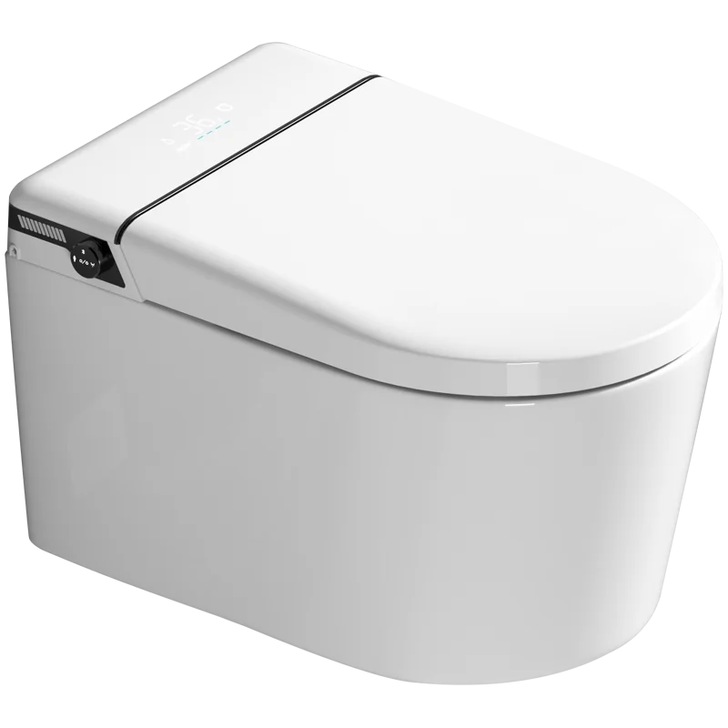 Wall-mounted built-in water tank, no water pressure limit, wall-mounted suspended integrated intelligent toilet