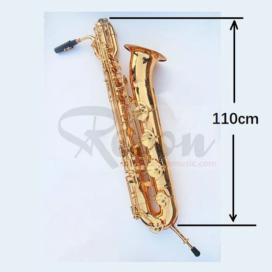 Weifang Rebon Eb Key Baritone Saxophone in gold Colour