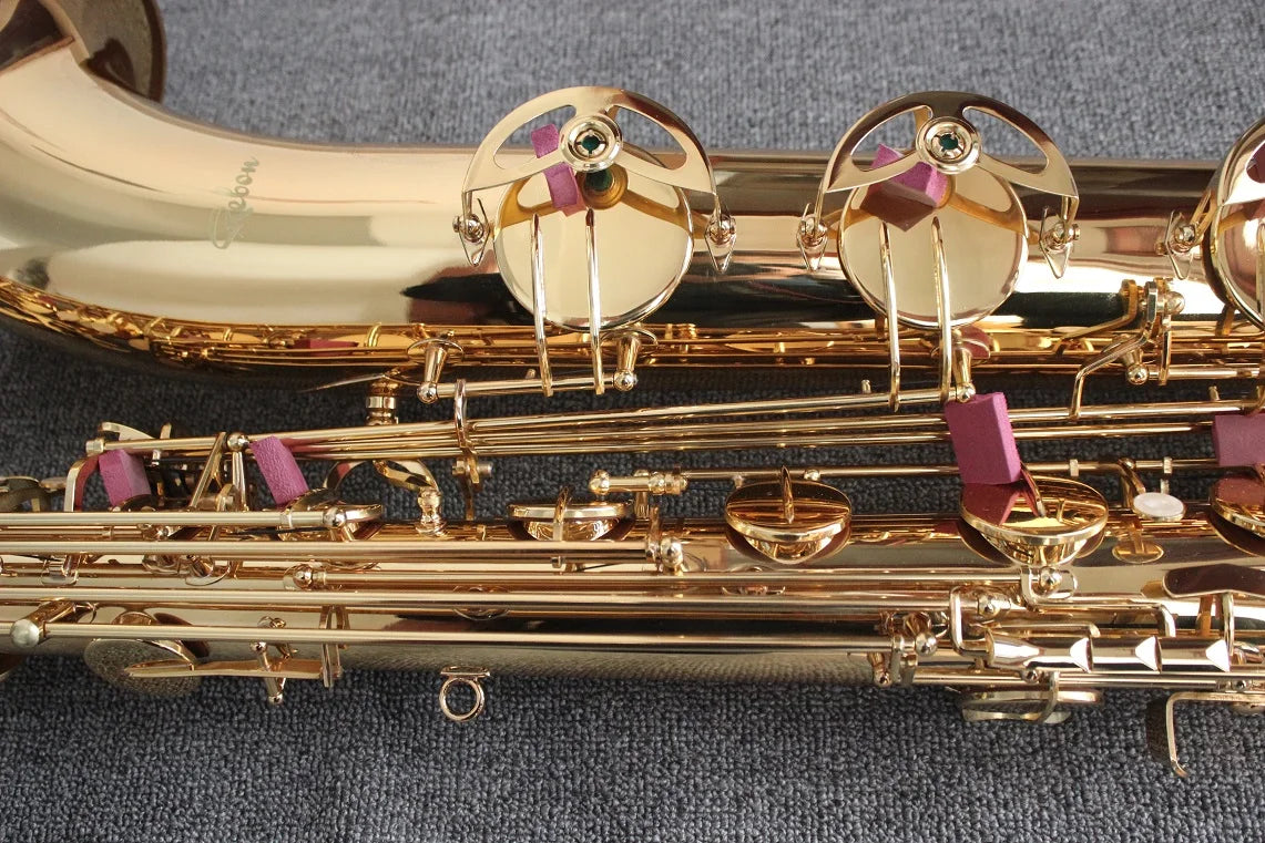 Weifang Rebon Eb Key Baritone Saxophone in gold Colour