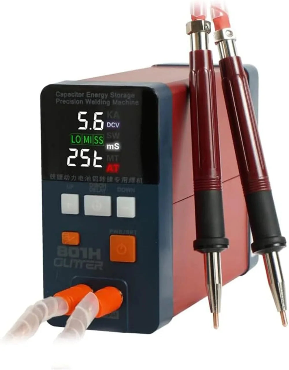 Welder 21 KW Capacitor Energy Storage Pulse Welding Machine, Mini Portable Spot Welding Equipment for 18650