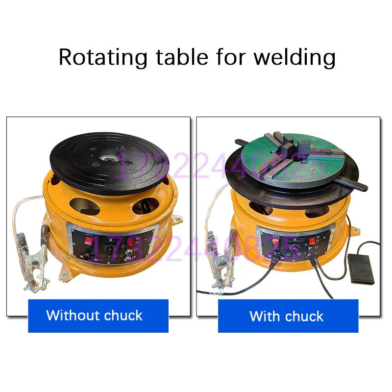 Welding rotary table positioner equipment, flange chuck automatic welding machine, girth weld horizontal