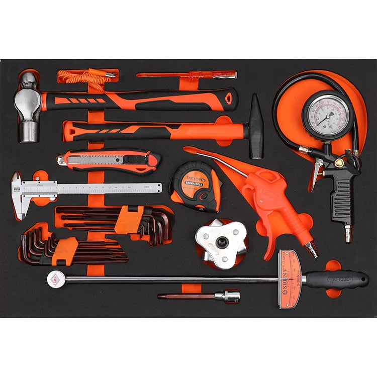 Werks-Direkt vertrieb neuer Metallwerk zeugs atz wagen mit 7 Schubladen Werkzeugs chrank mit Stück Autowerk statt Werkzeugs chra