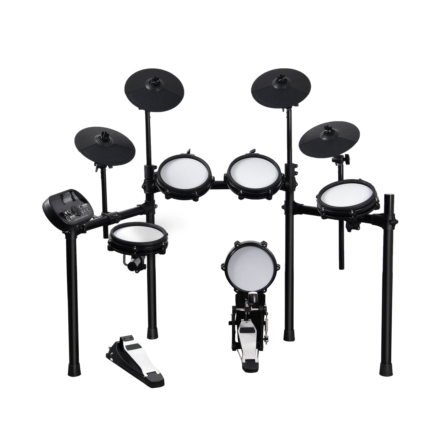 MMOOKA Wholesale Percussion Musical Instrument Electronic Kit with Two Pedals Professional Drum Unit