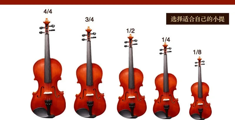MMOOKA Wholesale Solid Wood Handmade  Professional Violin European Material Making High-end Musical Instrument
