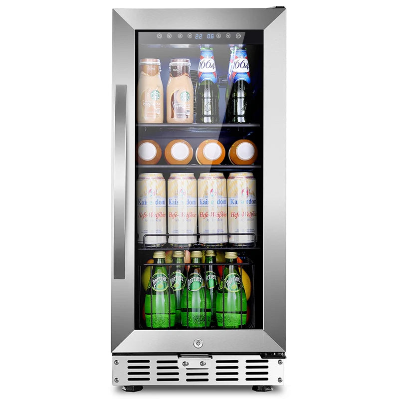 Wholesale Tempered Glass Door Temperature Dual Zone Thermoelectric Mini Wine Refrigerator