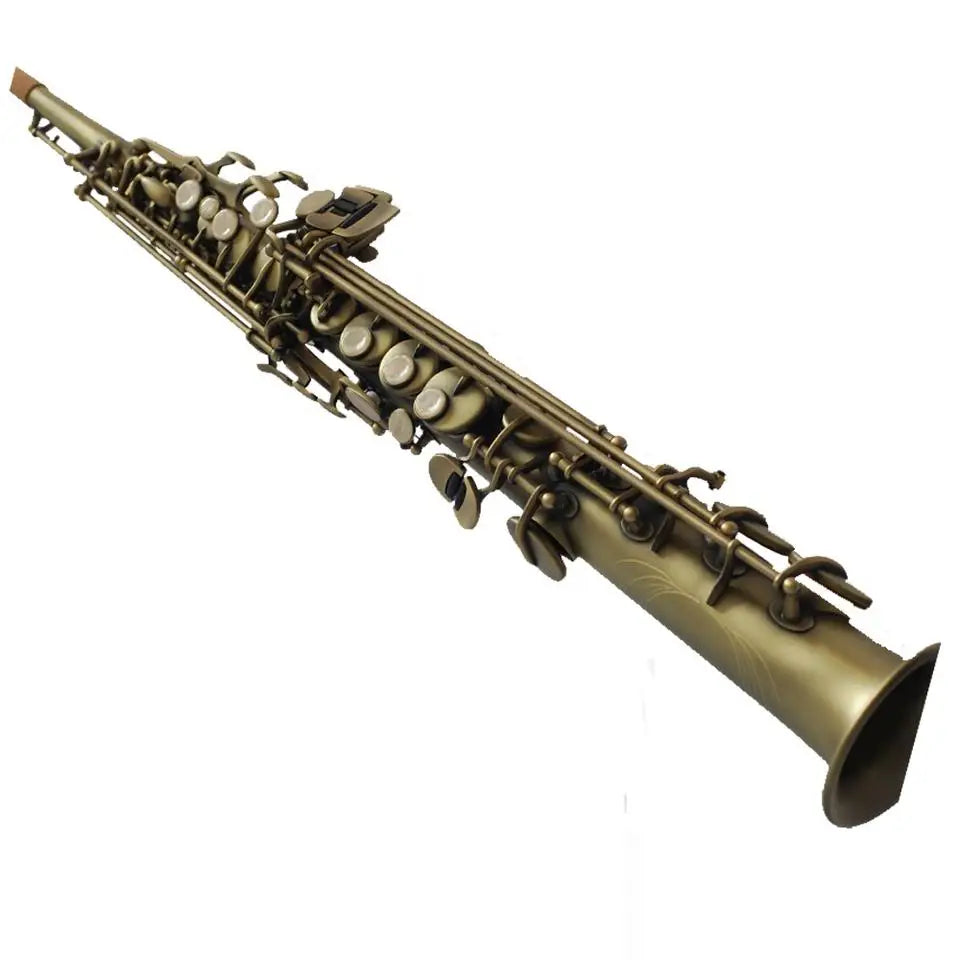 Wholesale Wind instrument Archaize Bronze Soprano Saxophone