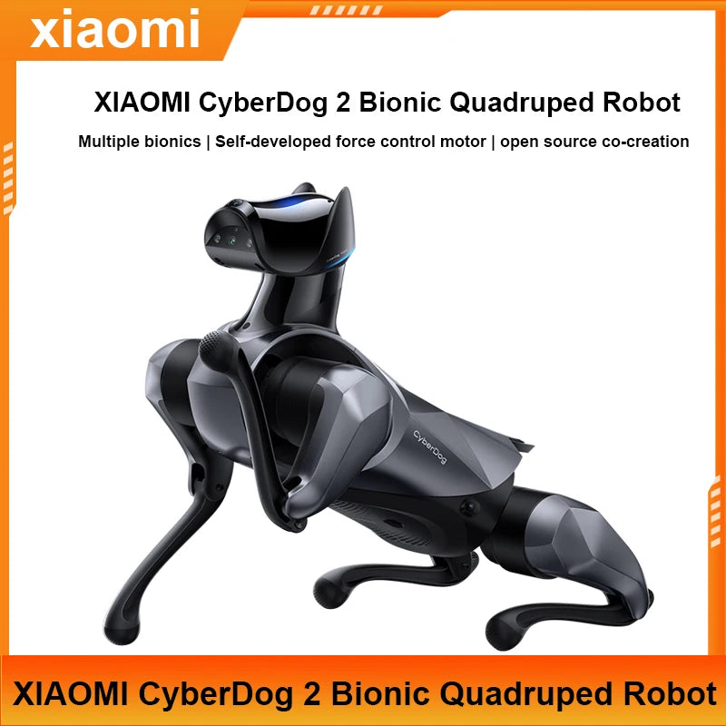&& XIAOMI Cyberdog 2 Iron Egg Robot Dog bionic robot CyberDog 2 electronic dog quadruped intelligent second generation percept