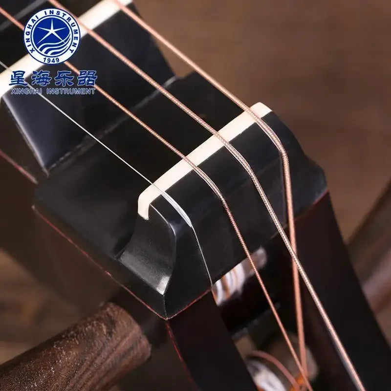 Xinghai Lute Instrument Adult Pipa Beginners Professional Musical Instrument Gift Luxury African Rosewood Peony Headstock 8972XY