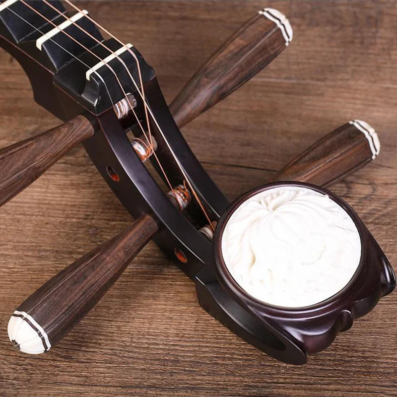 Xinghai Lute Instrument Adult Pipa Beginners Professional Musical Instrument Gift Luxury African Rosewood Peony Headstock 8972XY