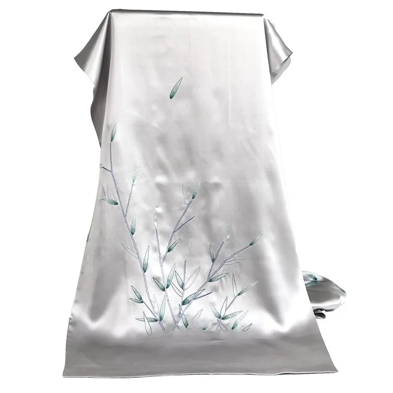 Xiuzhuang self sells new 2023 Chinese style special gift scarves, shawls, handmade Suzhou embroidery women's scarves