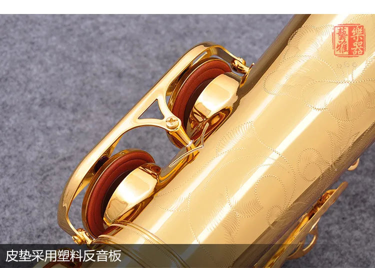YAS-62 Alto saxophone professional Alto saxophone series gold lacquer saxophone brass manufacturing