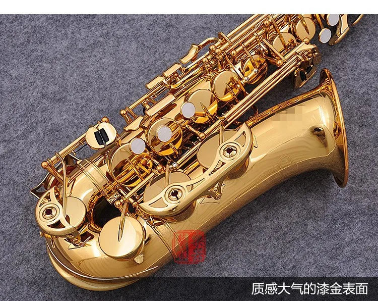 YAS-62 Alto saxophone professional Alto saxophone series gold lacquer saxophone brass manufacturing