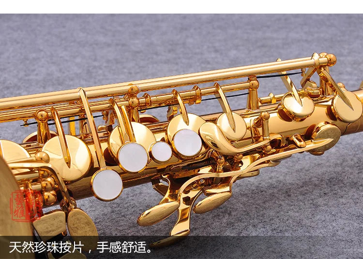YAS-62 Alto saxophone professional Alto saxophone series gold lacquer saxophone brass manufacturing