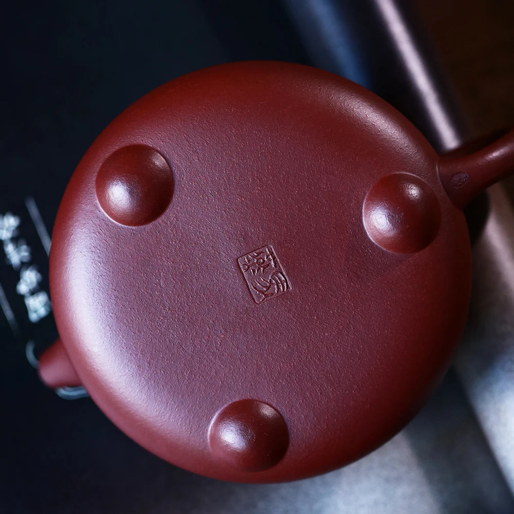 |Yihu spring Yixing purple clay pot famous Ma Yanchun full handmade large household tea pot Jingzhou stone ladle pot 360C