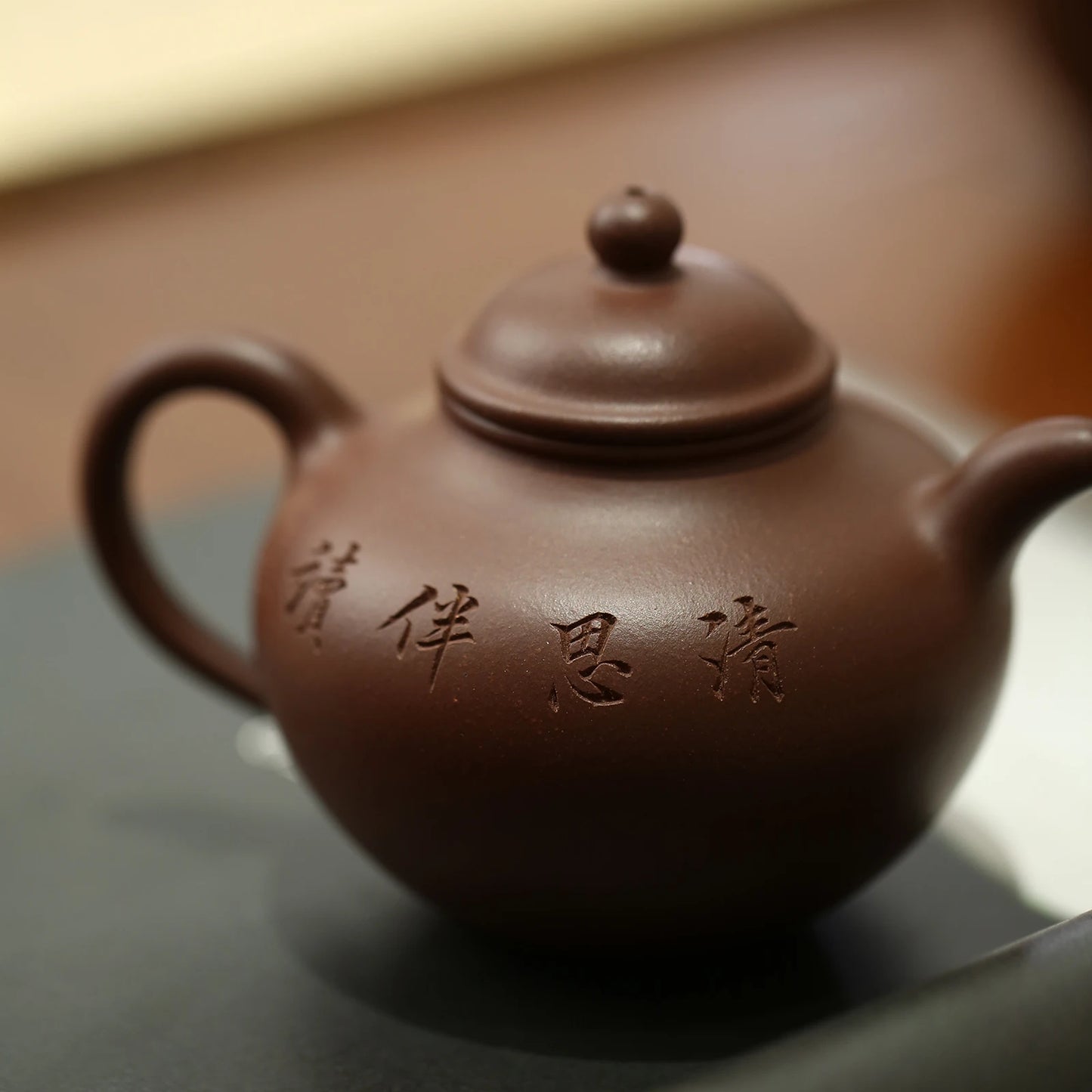 |Yihu spring] Yixing purple clay pot famous pure handmade tea pot raw ore authentic bottom trough Qing tycoon lotus seed