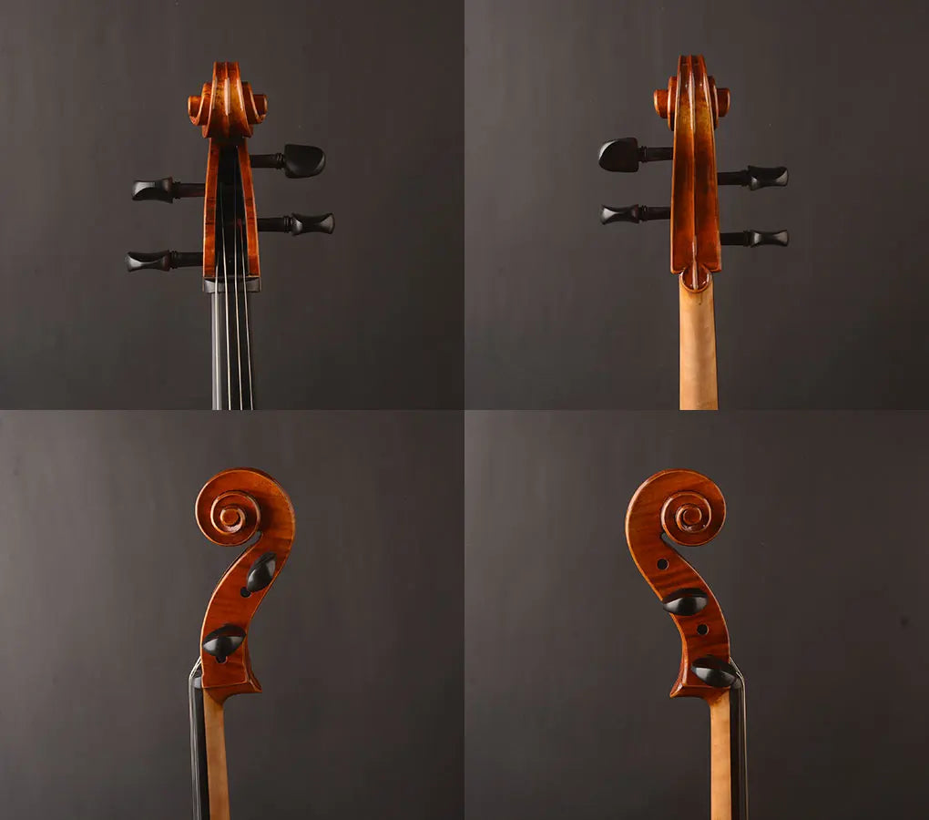 MMOOKA Yitamusic!A Strad Style Advanced Flamed Cellos MC5000