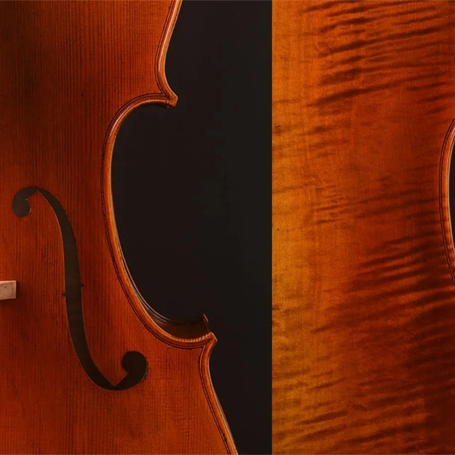 MMOOKA Yitamusic!A Strad Style Advanced Flamed Cellos MC5000