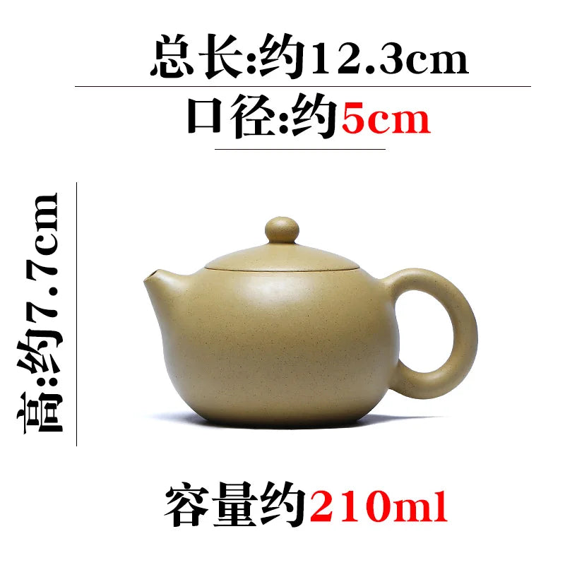 Yixing Purple Clay Pot: Pure Handmade Small Tea Pot, Set, Original Mine, Benshan Green Mud, Fully