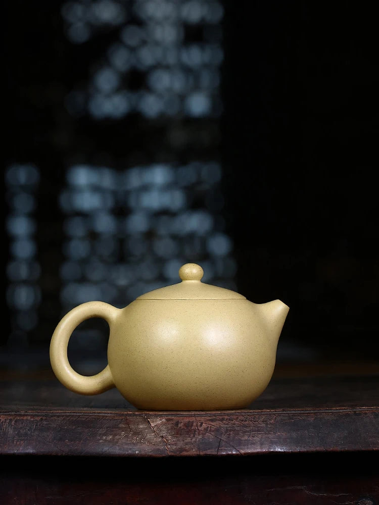 Yixing Purple Clay Pot: Pure Handmade Small Tea Pot, Set, Original Mine, Benshan Green Mud, Fully