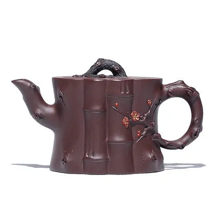 Yixing Purple Clay Pot Pure Handmade Tea Original Mine Factory 1 Old Fully Set, Flower