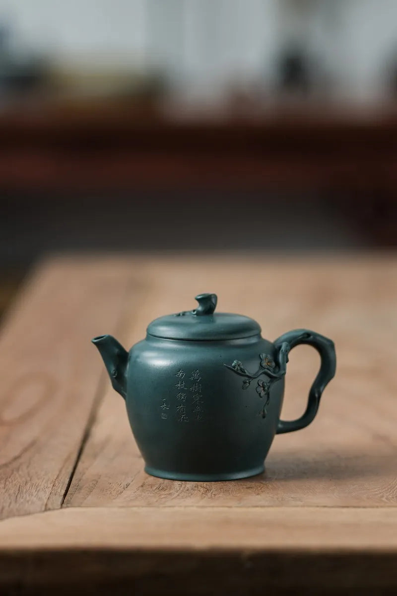 Yixing Purple Clay Pot Tea Set, Zhang Dongmei, Fully Handmade Dark Fragrance Pot, New Product Of Green In The 19th Year