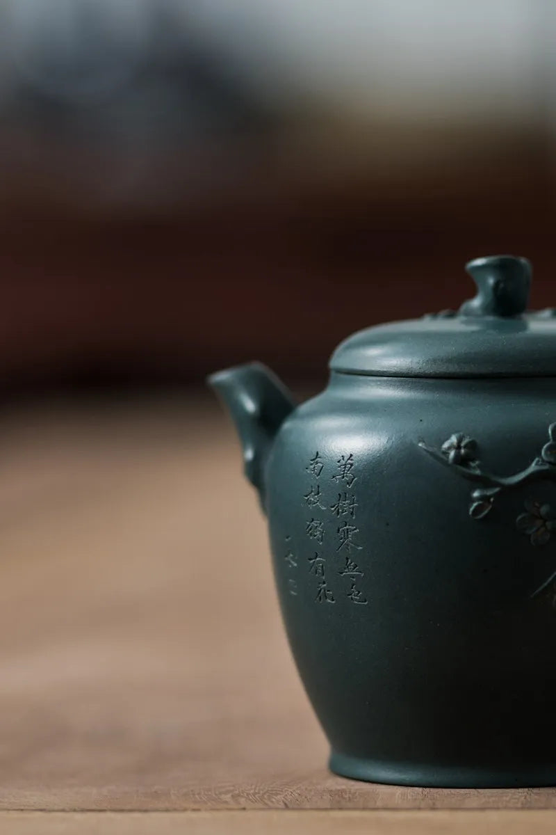 Yixing Purple Clay Pot Tea Set, Zhang Dongmei, Fully Handmade Dark Fragrance Pot, New Product Of Green In The 19th Year