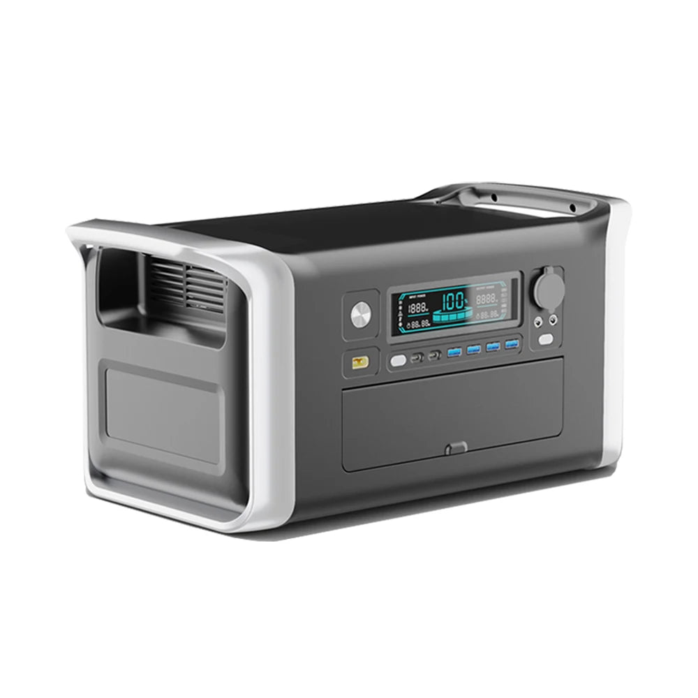 ZHENXI 1800W A-Power Portable Power Station Solar Generator 1024Wh LiFePO4 Battery Power Failure Camping Fishing RV 2500+ Cycles