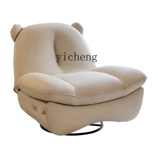 ZK Single Sofa Living Room Creative Sofa Lazy Rocking Chair Sleeping and Lying Smart Massage Chair