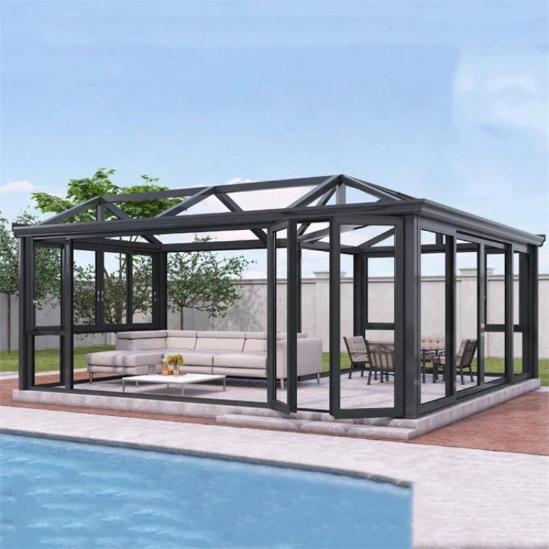 aluminium sunroom sunroom aluminum large automatic sunroom room for house