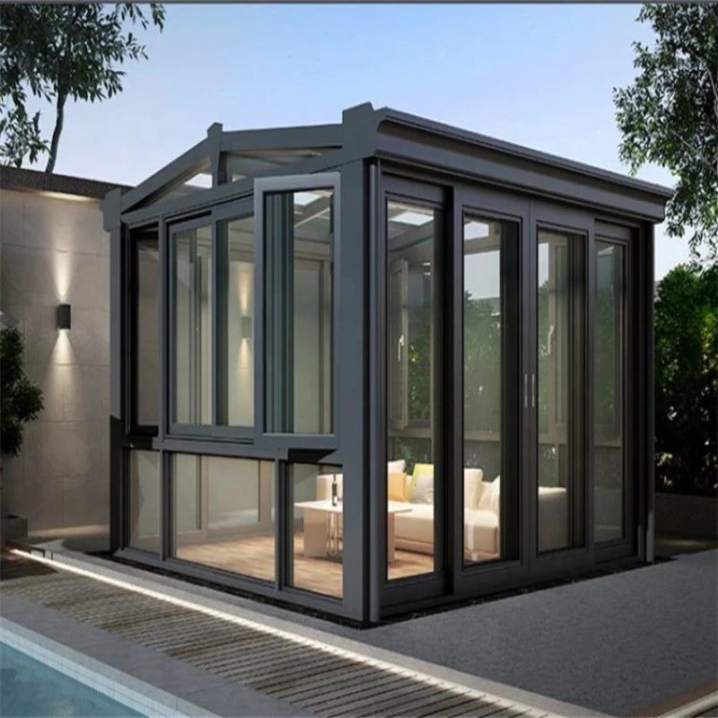 aluminium sunroom sunroom aluminum large automatic sunroom room for house
