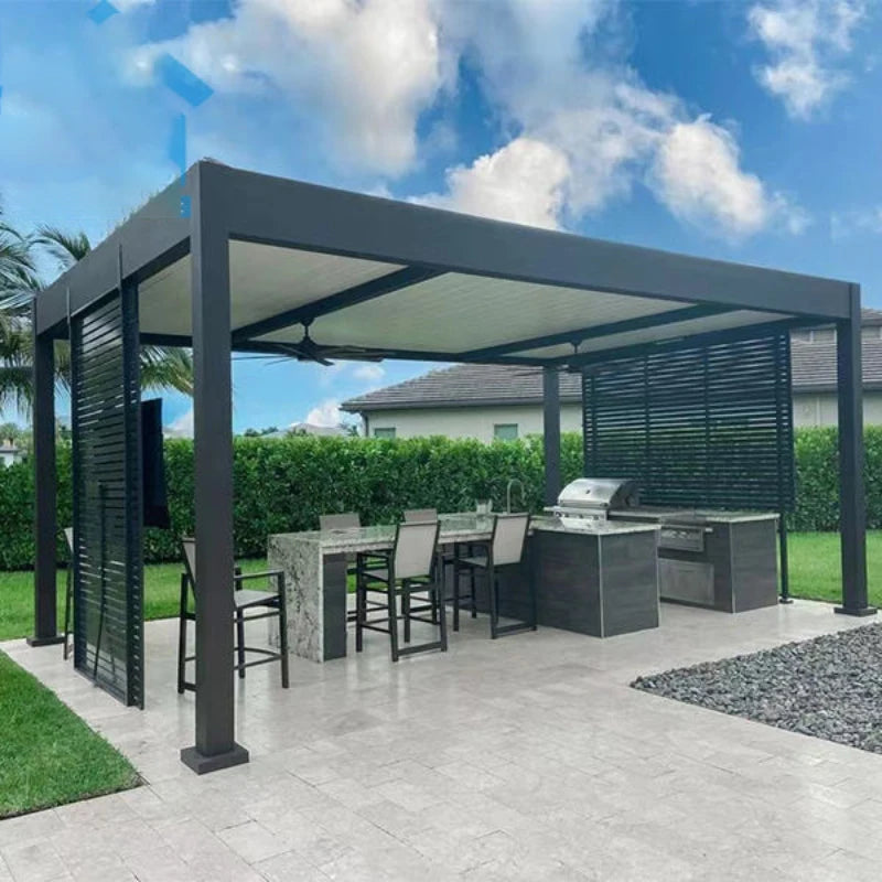 aluminum 3*4m Pergola Aluminum Pergola China Pergolas And Gazebos Outdoor