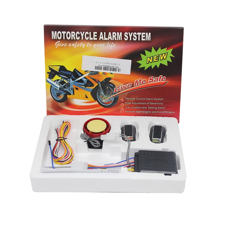 boutique Motorcycle Accessories Security  Anti-theft Waterproof Intelligent System