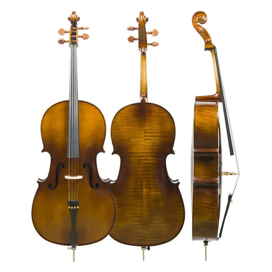 MMOOKA brand Cello Christina C04 handmade Maple solid wood Cello 4/4 Italian vintage oil varnish instrument professional Cello