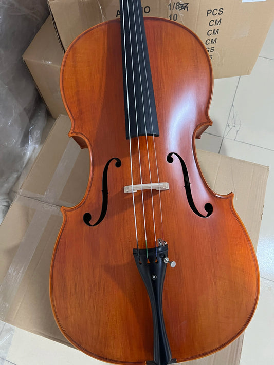 MMOOKA brand Cello handmade Maple solid wood Cello 4/4 Italian vintage oil varnish instrument professional Cello