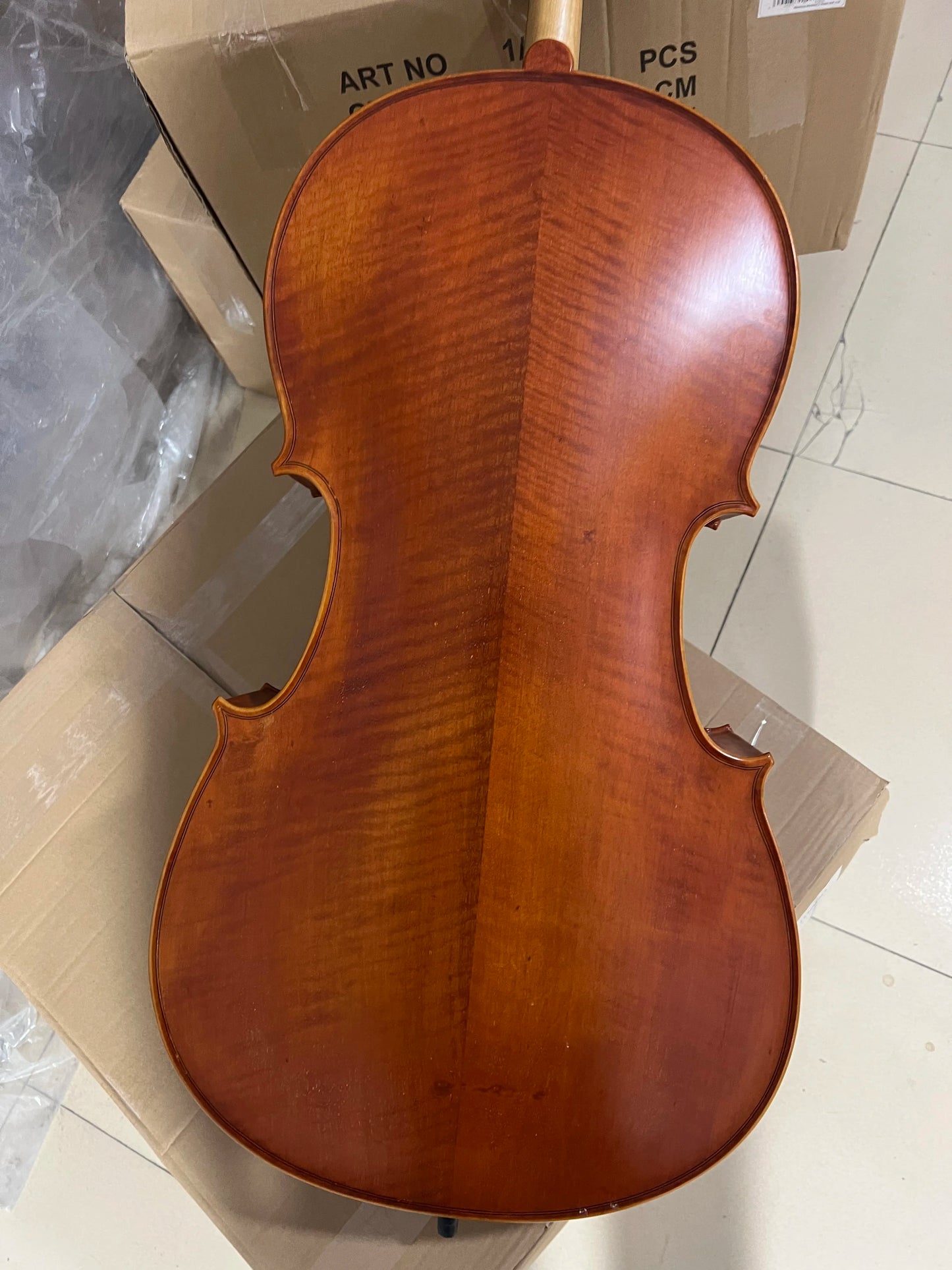 MMOOKA brand Cello handmade Maple solid wood Cello 4/4 Italian vintage oil varnish instrument professional Cello