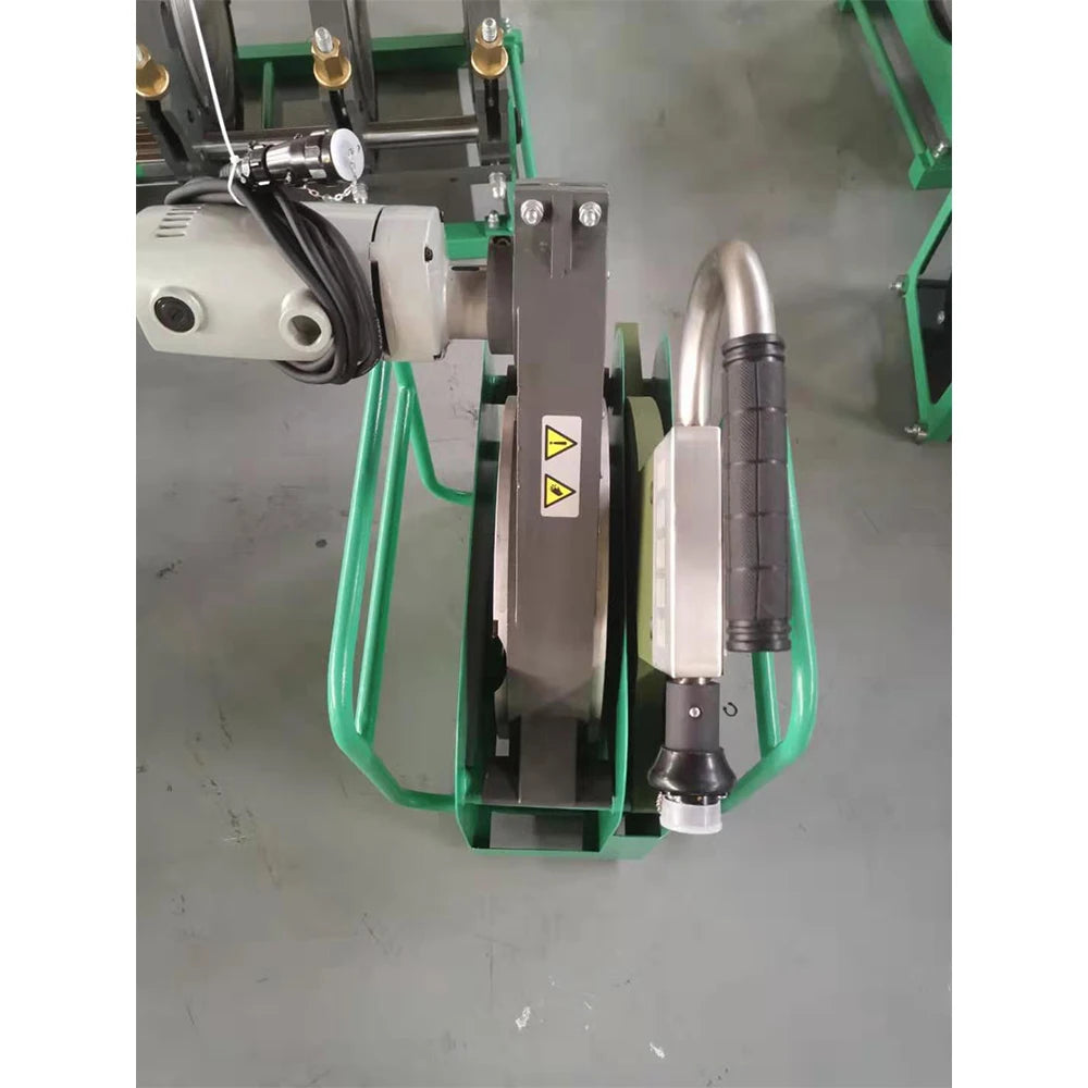butt fusion equipment for joining thermoplastic pipe such as high-density polyethylene (HDPE)