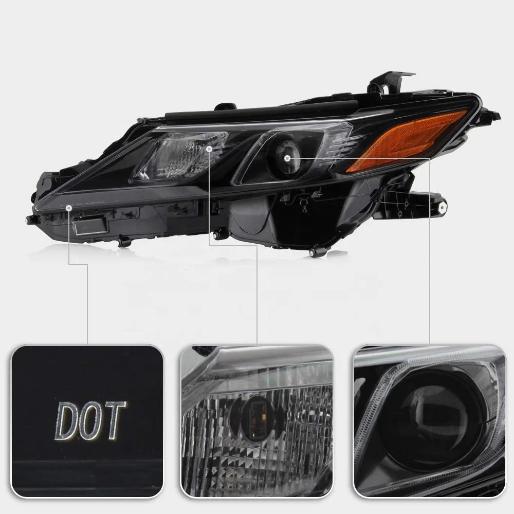 car parts lighting system for 2019 USA Toyota Camry headlights LED headlamps OEM  9007566016