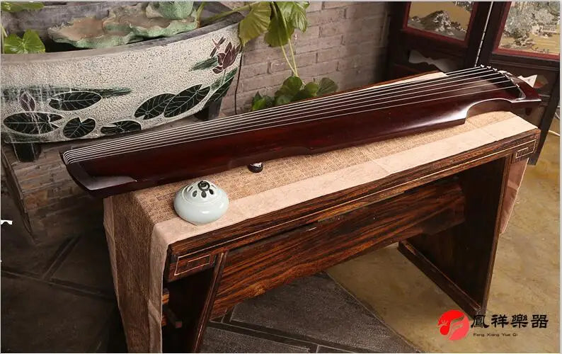 chinese guqin zhong ni Type Lyre Chinese 7 Strings Ancient Zither Chinese Musical Instruments zither xiao ao jiang hu used Guqin