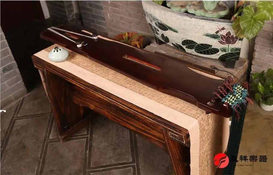 chinese guqin zhong ni Type Lyre Chinese 7 Strings Ancient Zither Chinese Musical Instruments zither xiao ao jiang hu used Guqin