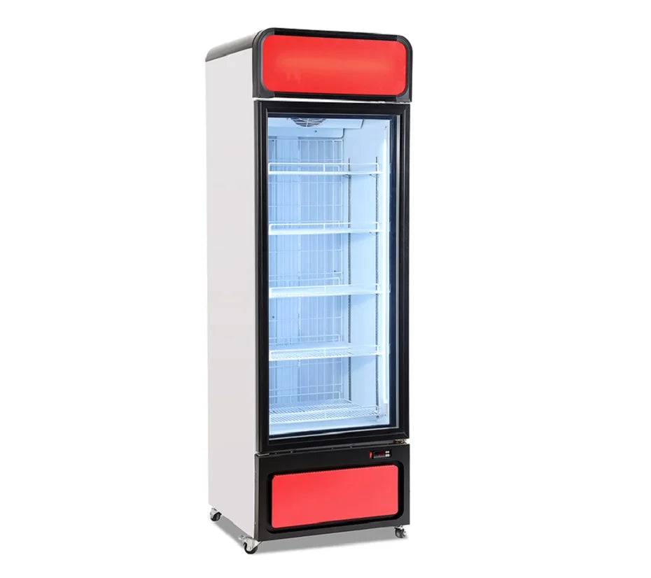 cold drink chiller display cooler supermarket commercial fridge side-by-side refrigerators showcase