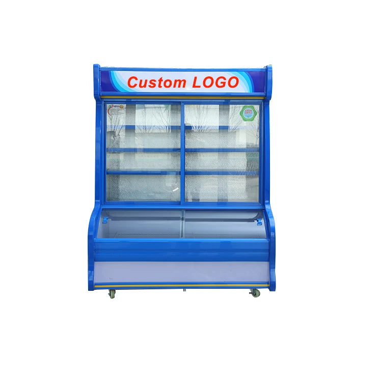 commercial Triple fresh-keeping cabinet temperature a la carte display cabinet refrigerator