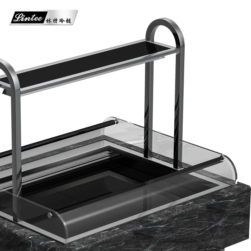 commercial refrigeration equipment vertical display cake refrigerator showcase bakery cooler