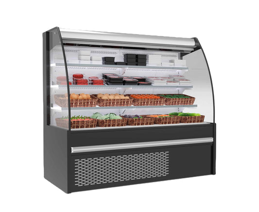 display fridge supermarket showcase for fruits and vegetables Glass Door Vertical Display Freezer Commercial Freezer