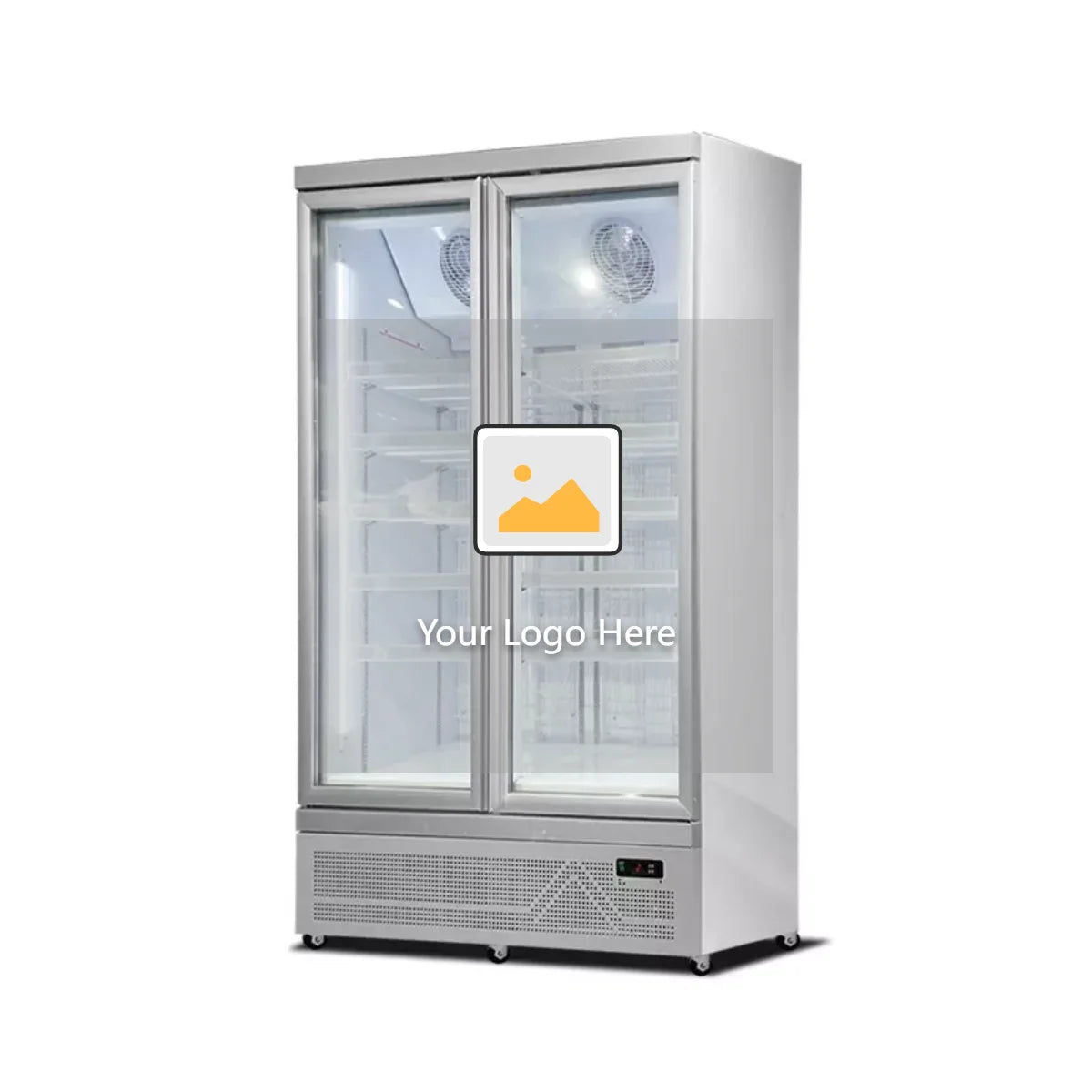 drink display fridge commercial supermarket refrigeration equipment glass door vertical refrigerator
