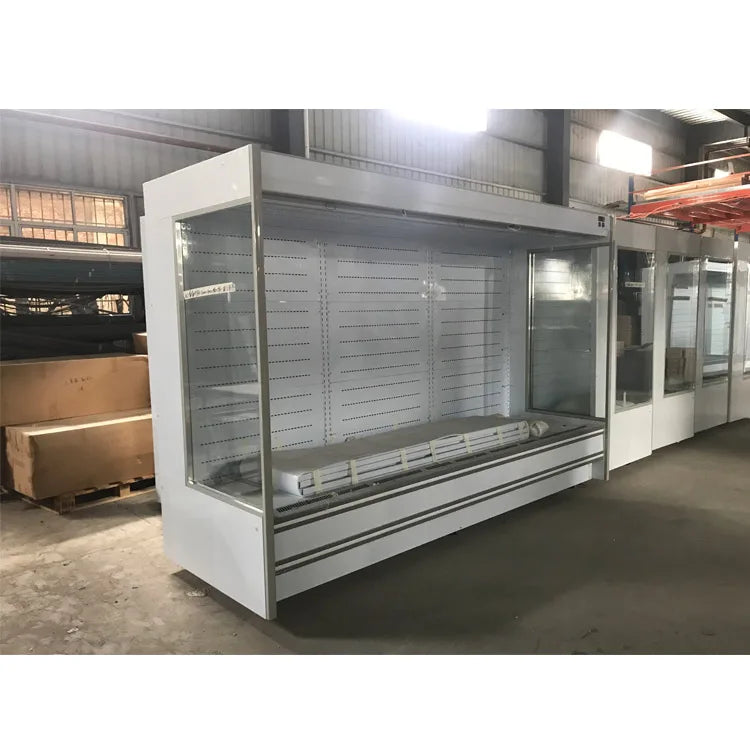 guangzhou refrigeration equipment pment Meat Fresh-keeping Cabinet Supermarket display Refrigerator Commercial Vertical Freezer