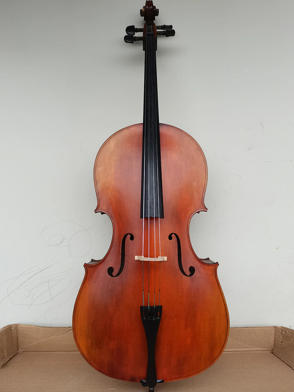 MMOOKA high-grade Montagnana Cello Europe spruce Wide body cello 4/4 handmade Vintage Oily Varnish varnish Adult Stringed instrument