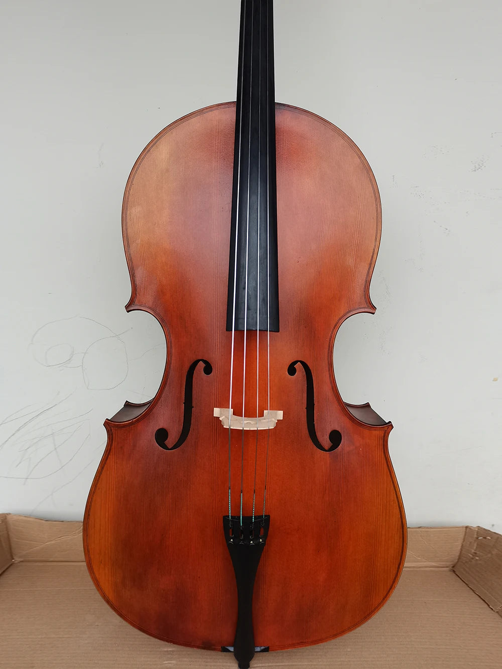 MMOOKA high-grade Montagnana Cello Europe spruce Wide body cello 4/4 handmade Vintage Oily Varnish varnish Adult Stringed instrument
