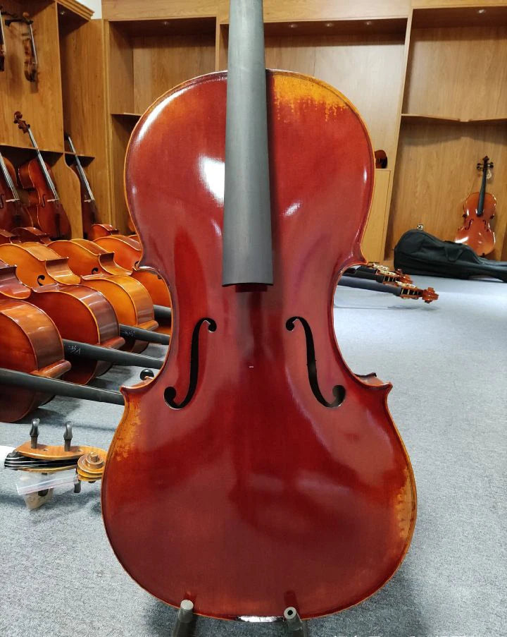 MMOOKA high-grade handmade solid wood cello 4/4 3/4 1/2 1/4 Maple cello stringed instrument beginner professional violoncello