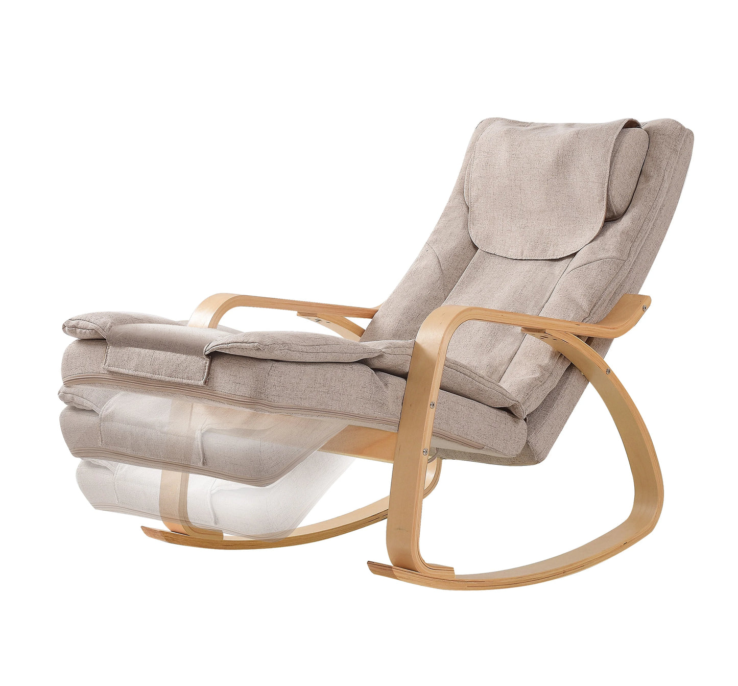 highest end RT8900 massage chair with touch screen remote control plus smart voice control